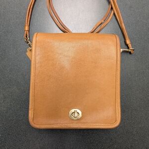 RARE 1984/87 Butterscotch Double Strap Vintage COACH